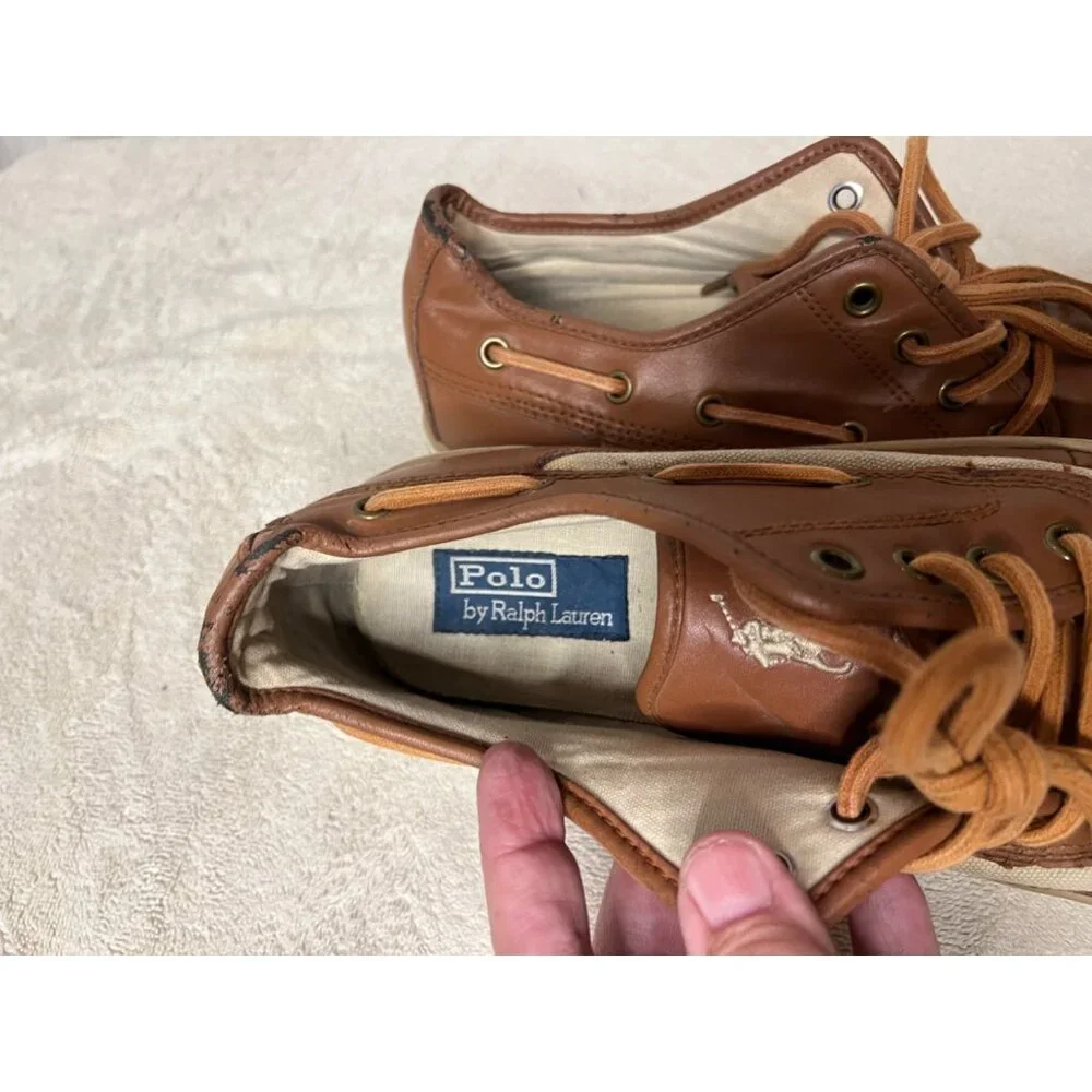 Polo Ralph Lauren Men's Parkstone Low Top Boat Shoes - 10D